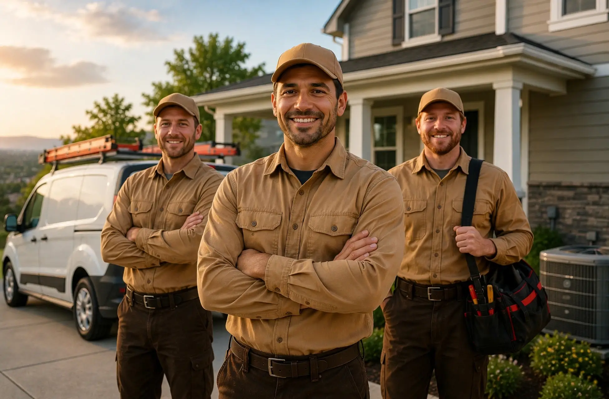 Professional air duct cleaning technician improving indoor air quality in Richmond TX