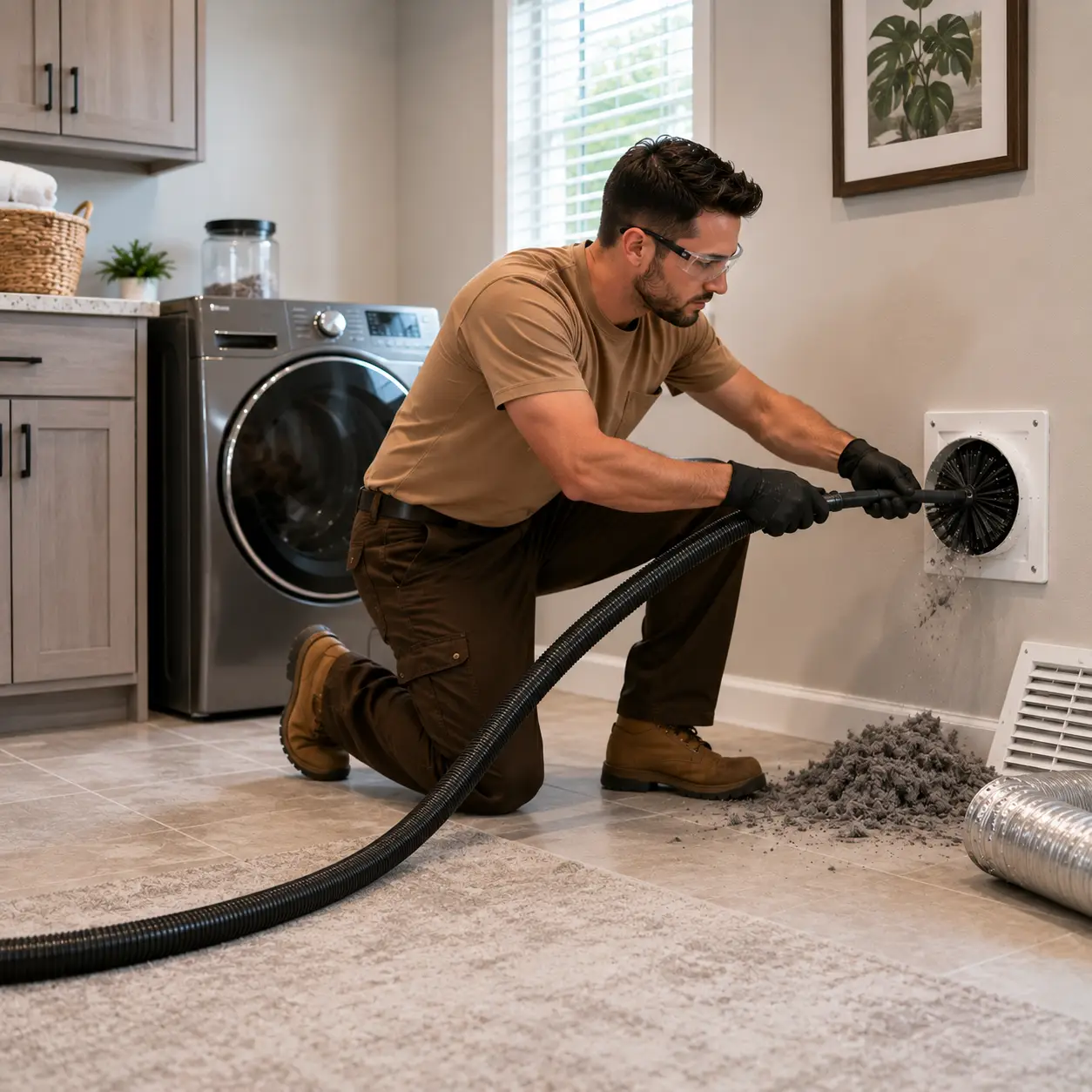 Professional clean air filtration process