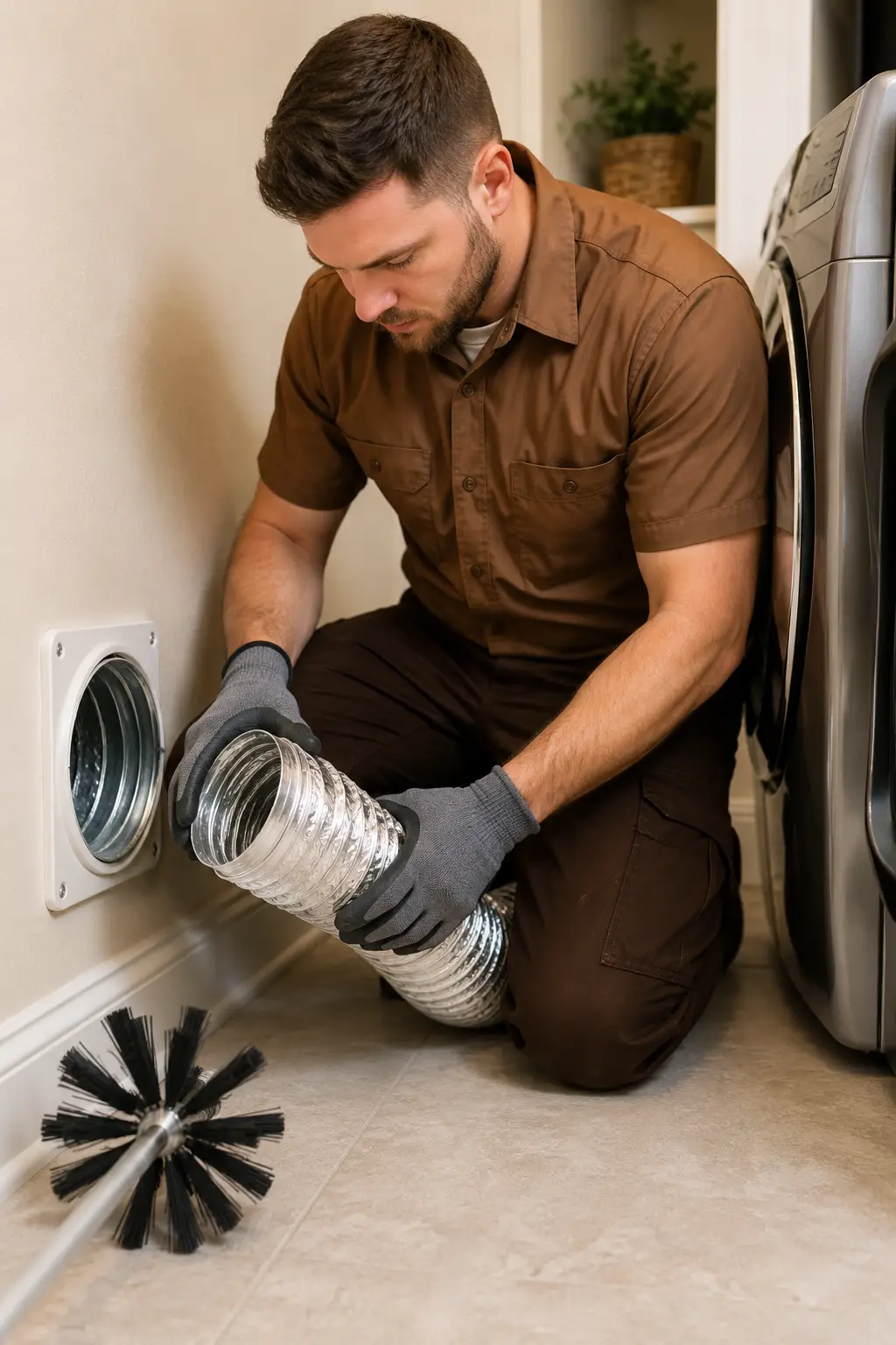 Maintenance dryer vent cleaning service for Richmond TX homeowners