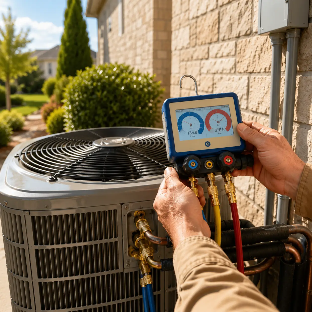 Professional HVAC diagnostics for AC repair in Richmond TX